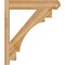 Ekena Millwork Merced Rough Sawn Craftsman Outlooker, Western Red Cedar, 6"W x 26"D x 30"H OUT06X26X30MRC04RWR - alternate 4